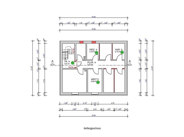 Haus 17 Kellergeschoss