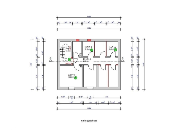Haus 17 Kellergeschoss