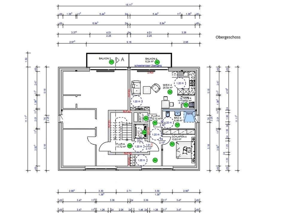 Haus 17a Obergeschoss
