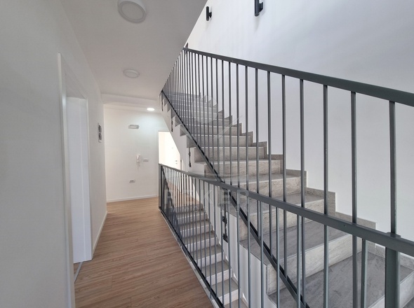 Dachgeschoss: Gästezimmer, Bad & Terrasse