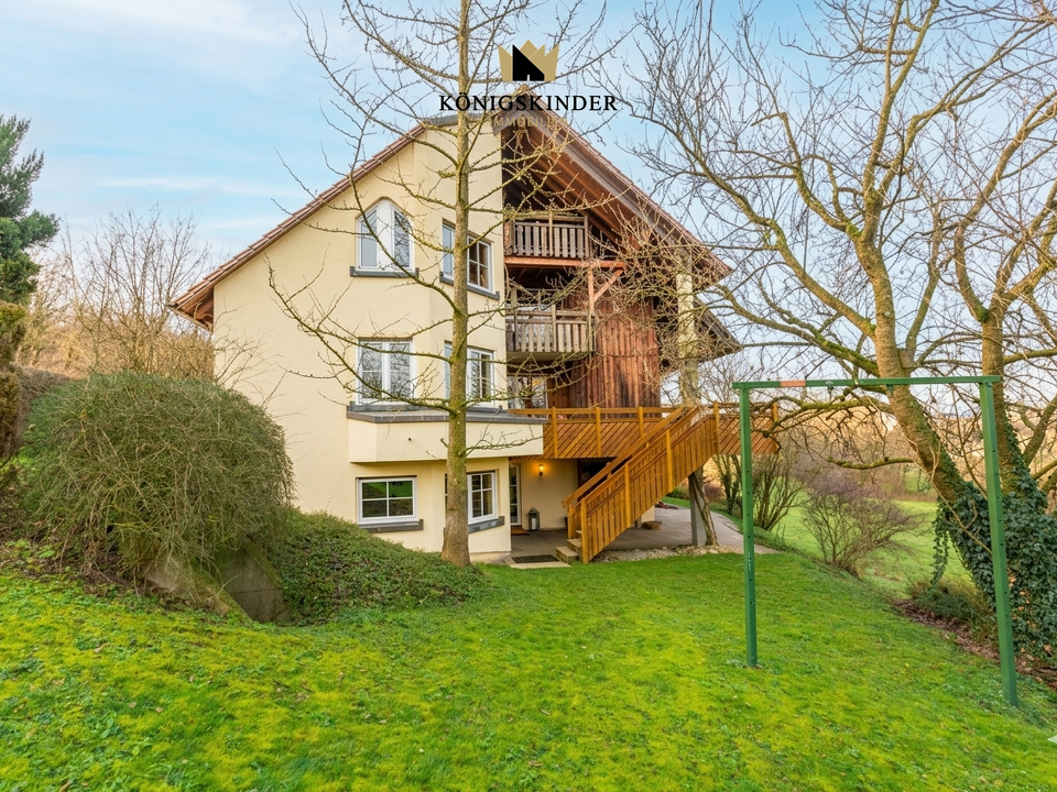 Hausansicht vom Garten