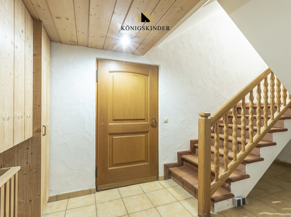 Treppenhaus im Untergeschoss