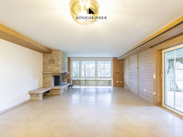 Kaminzimmer Einliegerwohnung