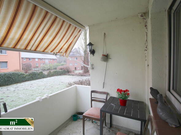 Loggia und Relaxbereich