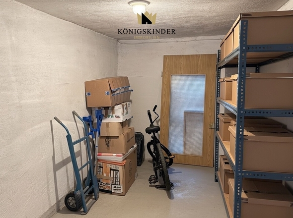 Mehr Platz für alles, was nicht täglich gebraucht wird.