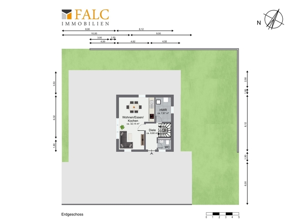 Erdgeschoss momentan