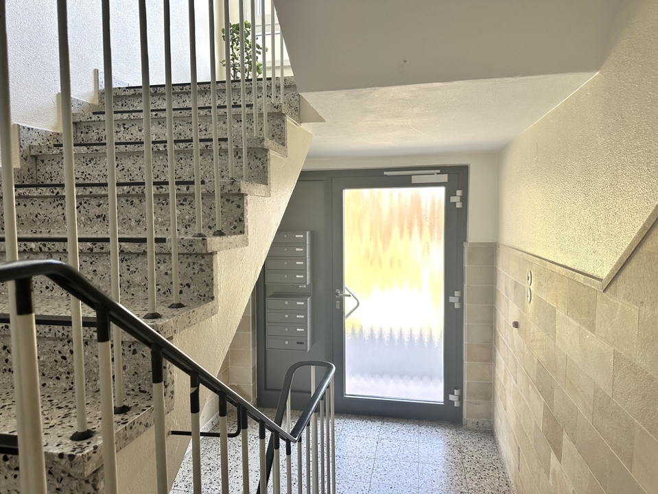 Gepflegtes Treppenhaus