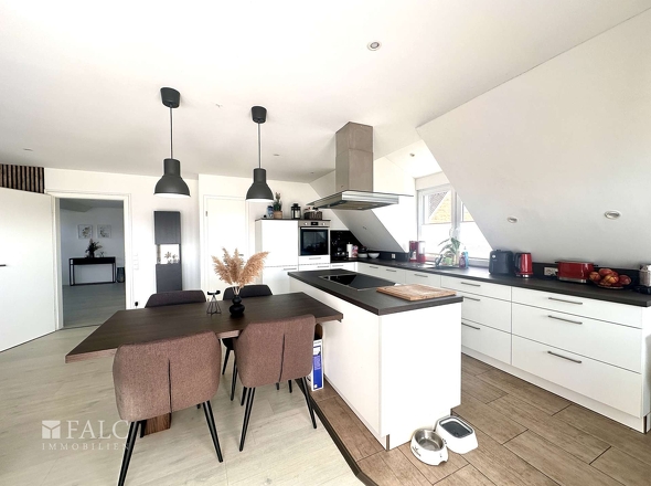 Blick in die Küche OG