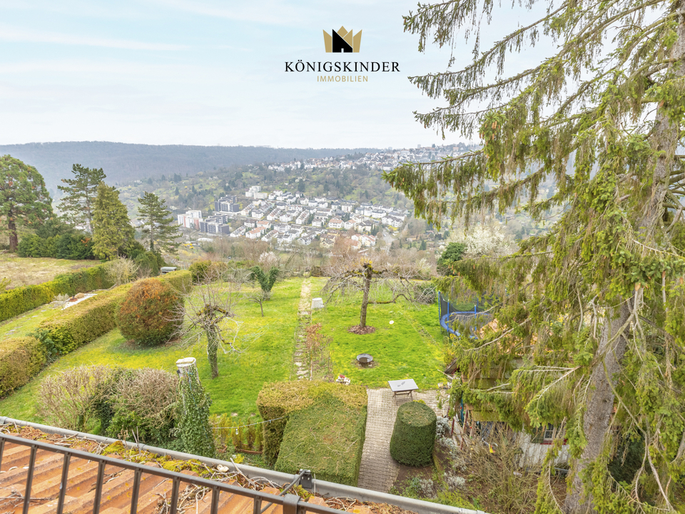 Aussicht vom Dachgeschoss