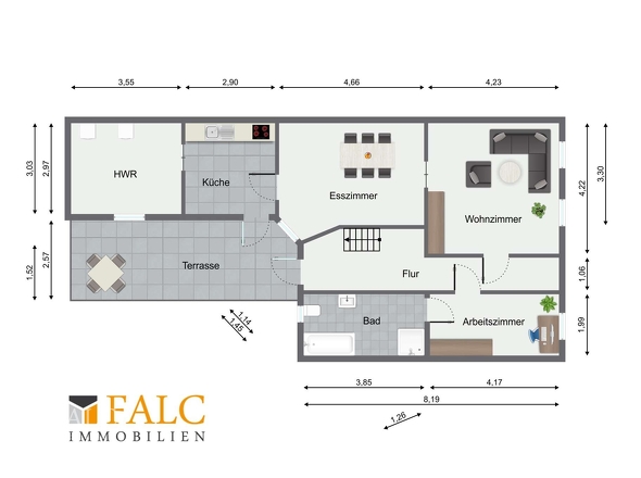 Grundriss Erdgeschoss