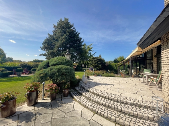 Wertvolle Gartenanlage