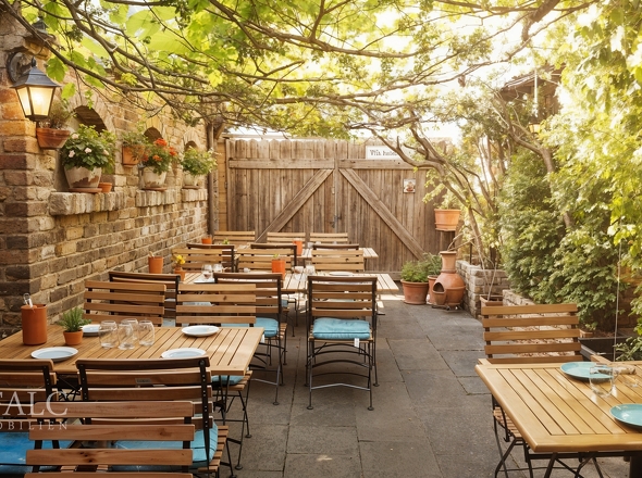 Restaurant Außenbereich