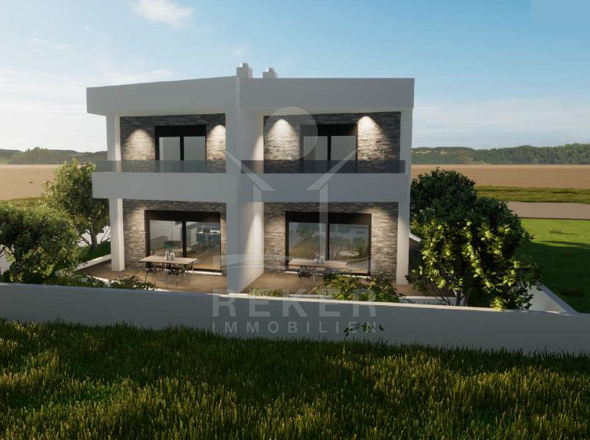 Neubau Doppelhaushälfte in Vodice