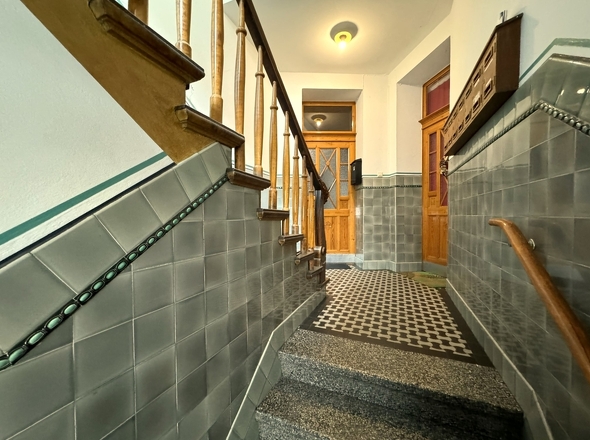 Charmantes Treppenhaus...