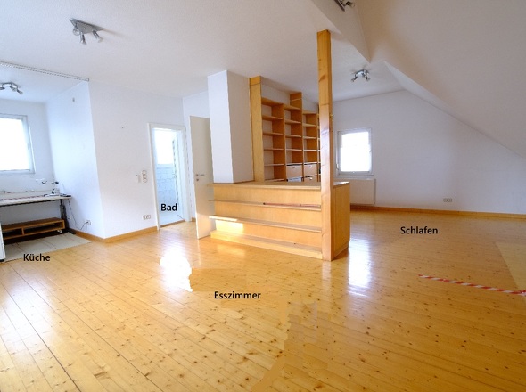  Wohnung OG mit viel Platz