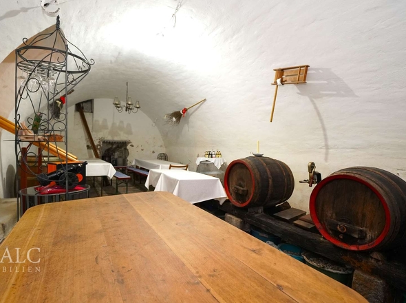 ... für Verkostungen oder Feiern