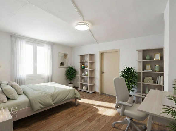 Schlafzimmer im Nebengebäude