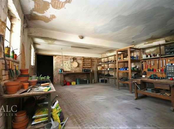 Werkstatt im Nebengebäude