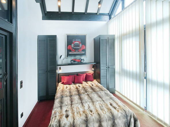 Gästebereich auf der Galerie