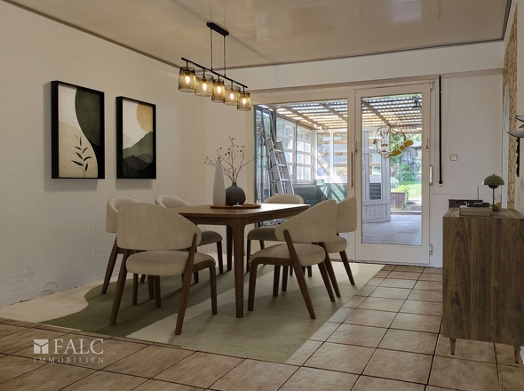 Esszimmer - digital möbliert