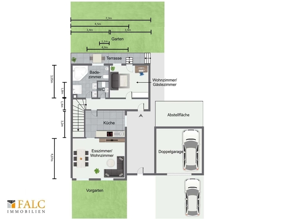 Grundriss Erdgeschoss