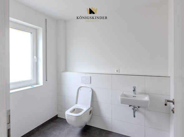 ...und Gäste WC...