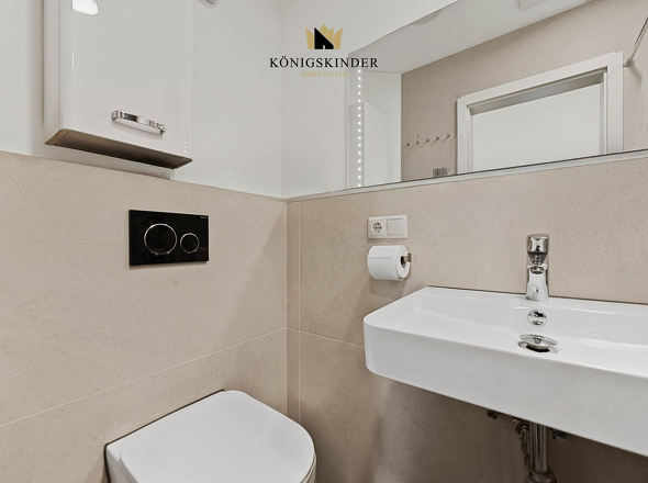 ...dann das erste Bad...