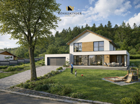 Unverbindliche Illustration Einfamilienhaus......