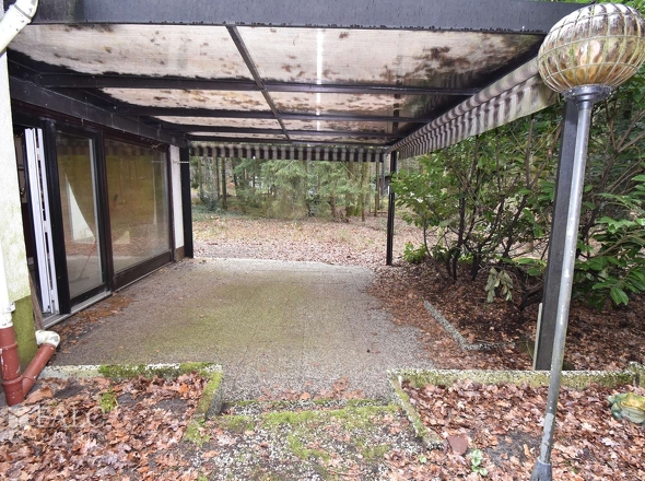 Überdachte Terrasse