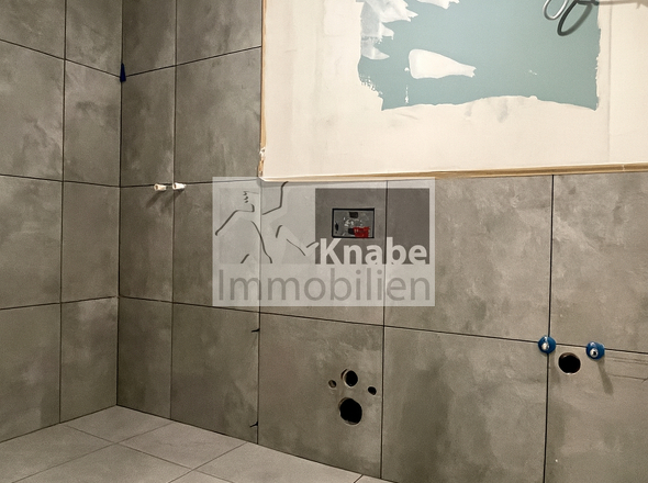 Rohbau: Badezimmer
