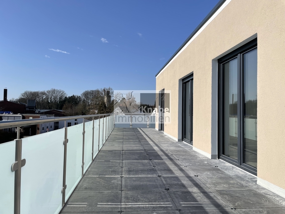 Großzügige Dachterrasse