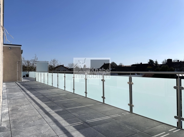 Dachterrasse, andere Perspektive 