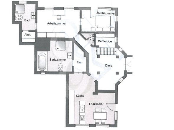 Grundriss Erdgeschoss