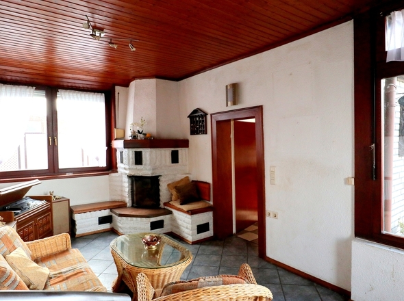 überdachte Terrasse