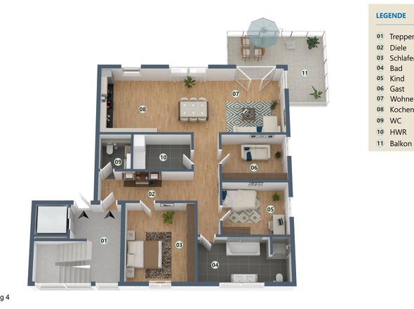 Wohnung 4 - OG rechts