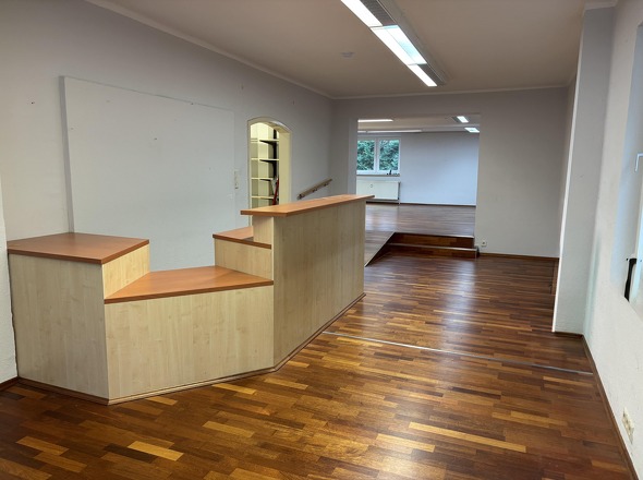 Vordere Ladenfläche