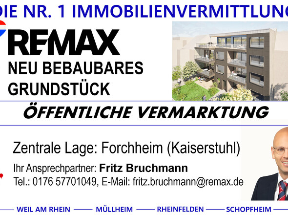 IHRE CHANCE IN FORCHHEIM (KAISERSTUHL)!