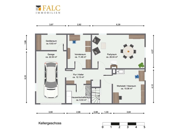 Grundriss Kellergeschoss