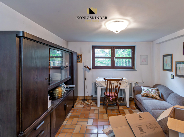 Noch ein Blick in den Keller: der Hauswirtschaftsraum...