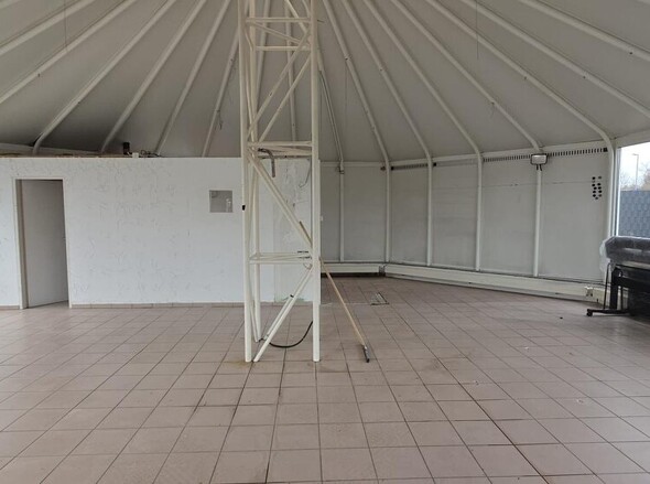 Pavillon-Innenbereich