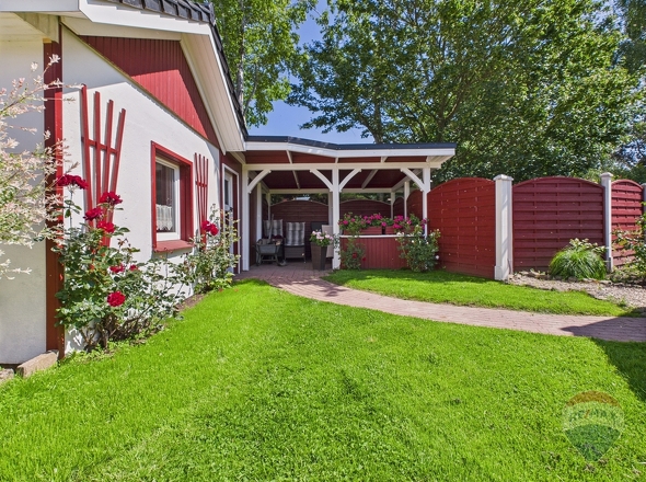 überdachte Terrasse