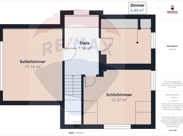 Grundriss 1.Obergeschoss