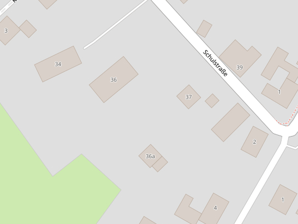 Lageplan ohne Markierung