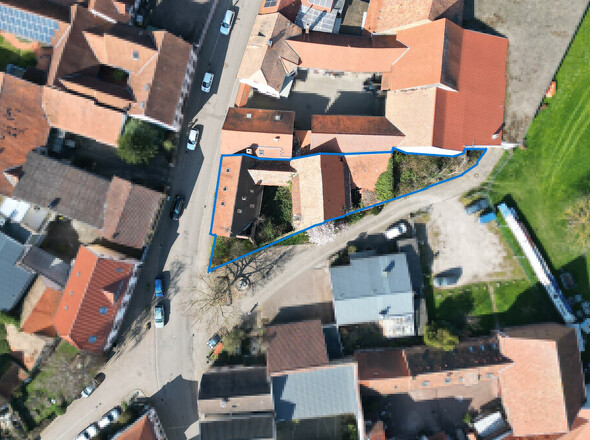 Überblick Grundstück