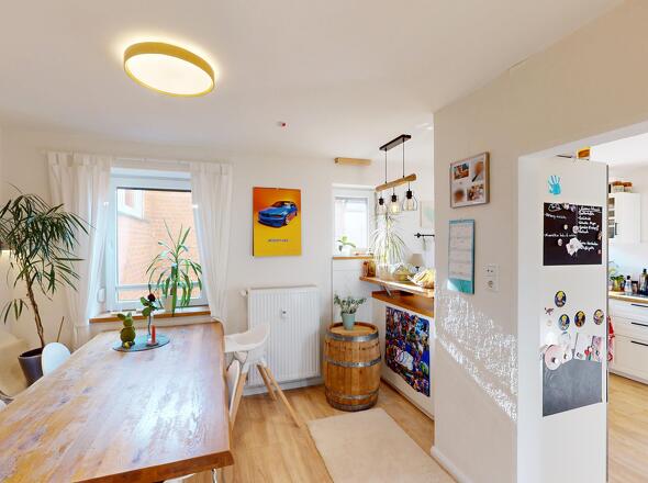 offene Küche inkl. Essbereich