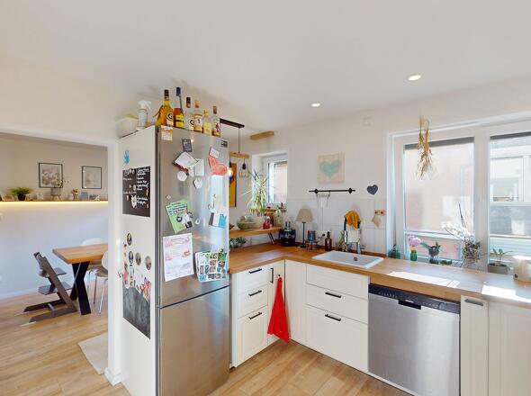 offene Küche inkl. Essbereich