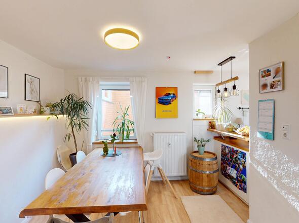 offene Küche inkl. Essbereich