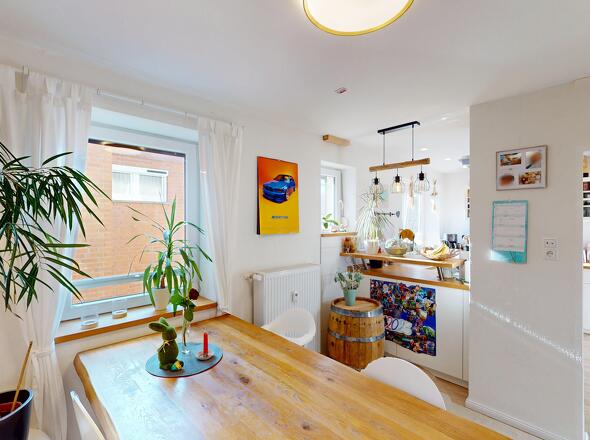 offene Küche inkl. Essbereich