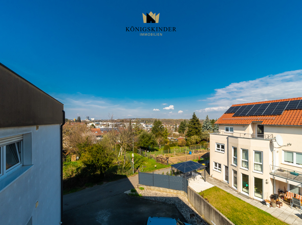 Aussicht Loggia Treppenhaus