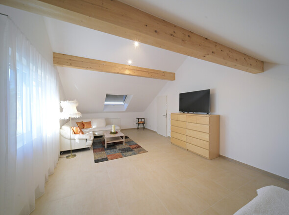 Raum 1 Dach Blick rechts